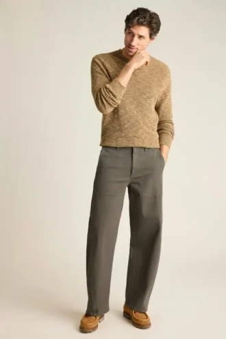 Chino pour homme à la coupe décontractée par Bonobos | Style décontracté en sergé vintage