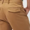 Chino stretch à plis