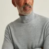 Col roulé en laine mérinos lavable