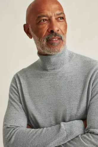 Col roulé en laine mérinos lavable