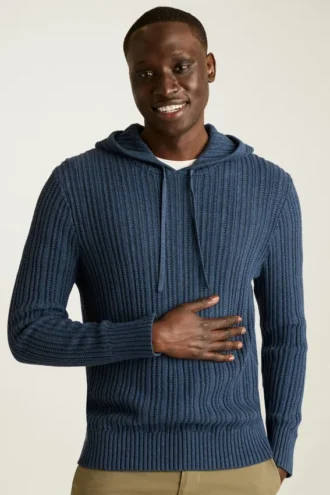 Découvrez le sweat à capuche Sunset en coton et cachemire