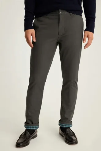 Flannel-Lined Chino Fireside