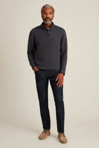 Gilet matelassé réversible à boutons-pression