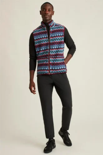 Gilet réversible en polaire