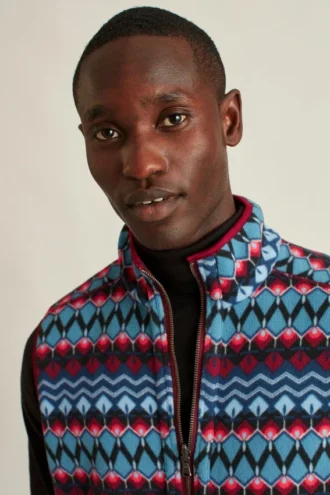 Gilet réversible en polaire