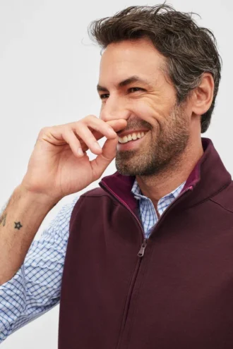 Gilet zippé en molleton Daily Grind