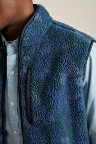 Gilet zippé en polaire