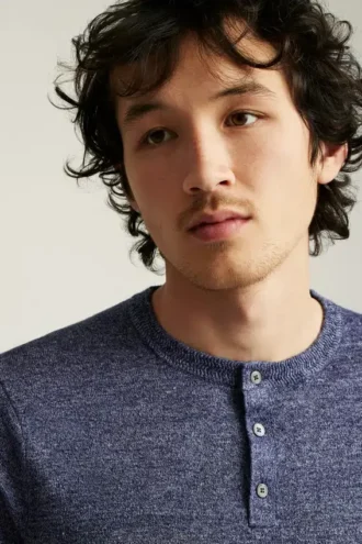 Henley en lin italien