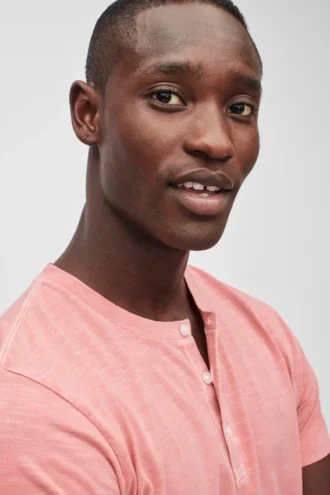 Henley teint en pièce