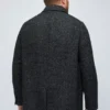 Italian Wool Car Coat Grandes tailles