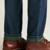 Jeans doublés de flanelle