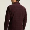 La chemise en velours côtelé extensible