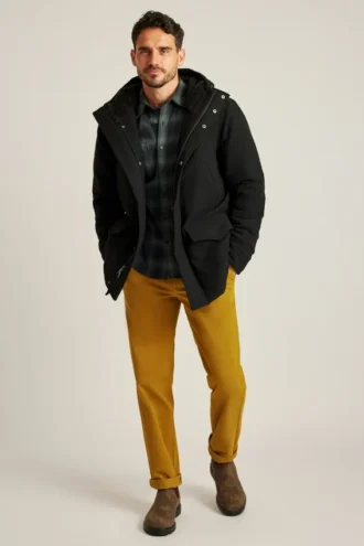 La parka d&rsquo;expédition en laine italienne