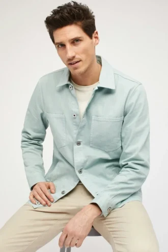 La veste cargo en denim