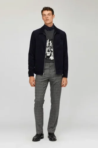 La veste chemise en velours côtelé