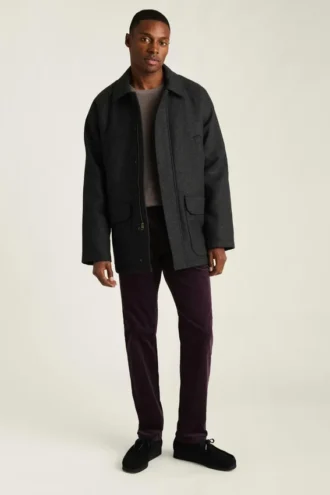 La veste de campagne en laine italienne