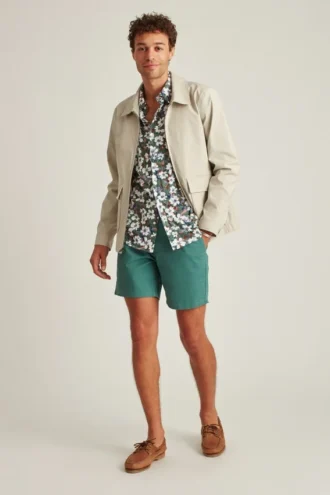 La veste de pont en coton stretch