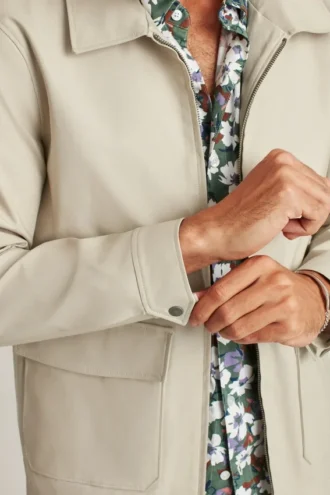 La veste de pont en coton stretch