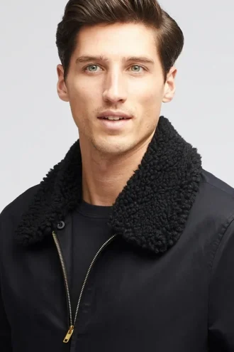 La veste en coton ciré