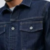 La veste en denim stretch