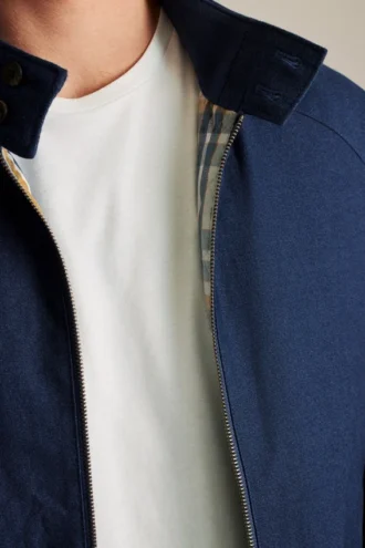 La veste Harrington en toile