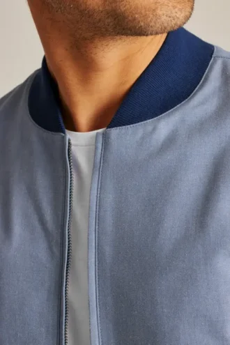 Le blouson aviateur Chambray Boulevard