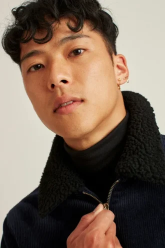 Le blouson aviateur à col Sherpa