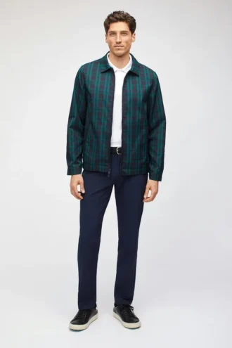 Le coupe-vent de golf à carreaux