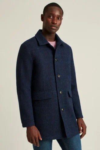 Le manteau-car en tweed anglais