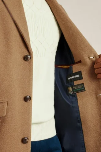 Le manteau en laine italienne