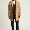 Le pardessus en laine et cachemire italien