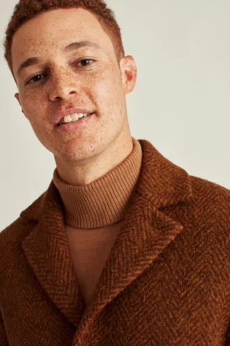 Le pardessus en tricot italien