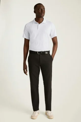 Le polo de golf Performance : uni et rayé