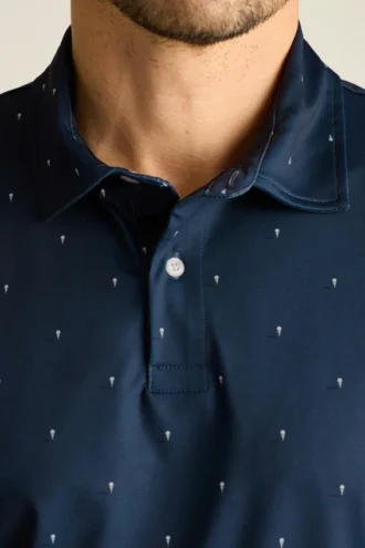 Le polo de golf Performance : uni et rayé