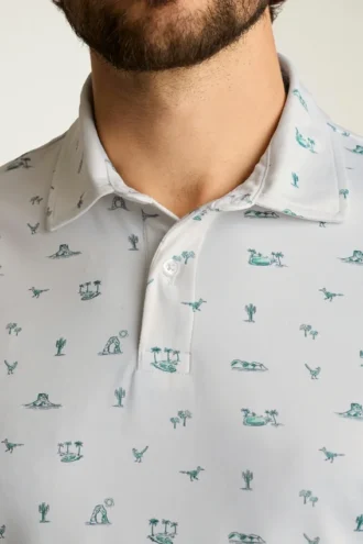 Le polo de golf Performance : uni et rayé