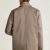 Manteau court pour homme par Bonobos | Vêtement raffiné en coton résistant à la pluie