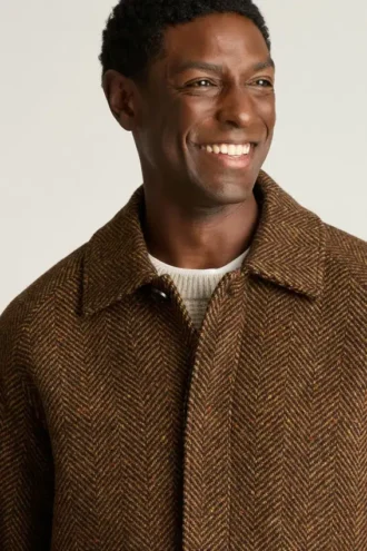 Manteau – Manteau en laine italienne pour homme