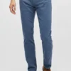 Pantalon 5 poches en coton italien adouci