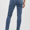 Pantalon 5 poches en coton italien adouci
