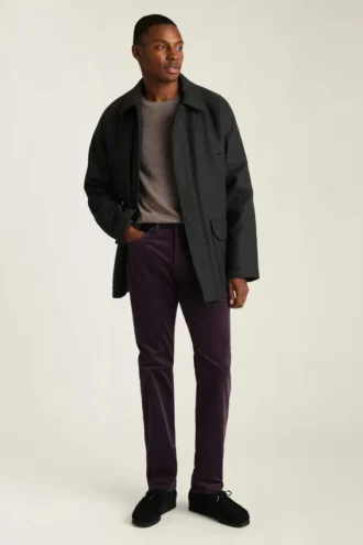 Pantalon 5 poches en velours côtelé