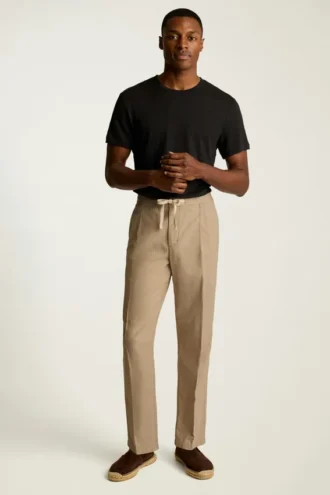 Pantalon Boardwalk en mélange de lin