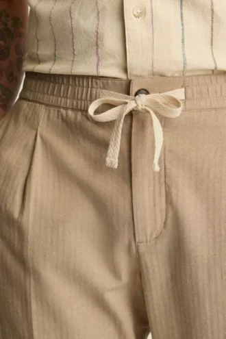 Pantalon Boardwalk en mélange de lin