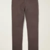 Pantalon chino en sergé brossé
