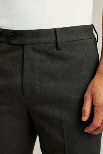 Pantalon chino stretch raffiné