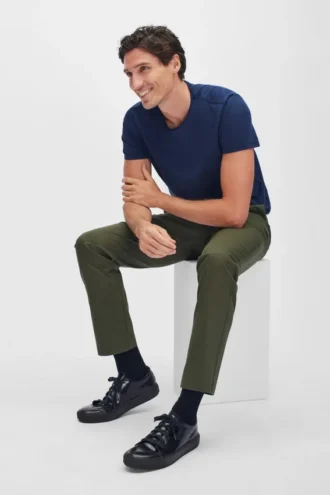 Pantalon chino technique – Évacue la transpiration, repousse les liquides, extensible