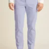 Pantalon de costume en coton stretch italien