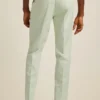 Pantalon de costume en coton stretch italien