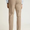 Pantalon de costume en coton stretch italien