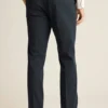 Pantalon de costume en coton stretch italien