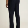 Pantalon de costume en laine brossée italienne Jetsetter